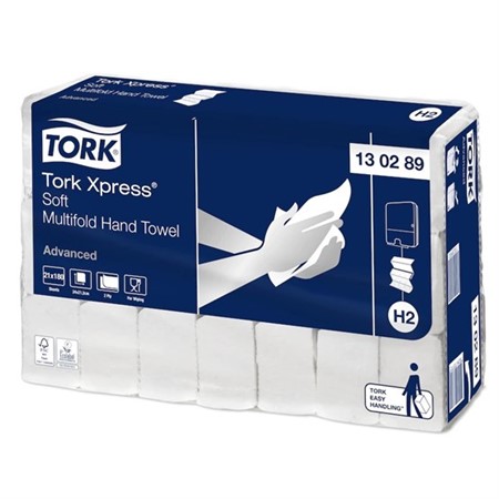 Pappershandduk Tork Advanced H2 2-lager