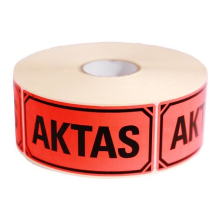 Etiketter Aktas